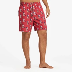 Jake And Rocket Flag Men's Swim Trunk