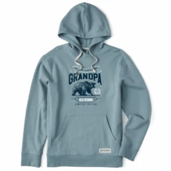 Men's Aged To Perfection Grandpa Simply True Fleece Hoodie