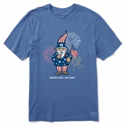 Men's Americana Gnome Short SleeveTee
