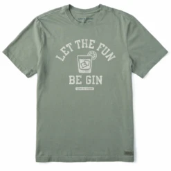 Men's Athletic Let The Fun Be GinCrusher Tee