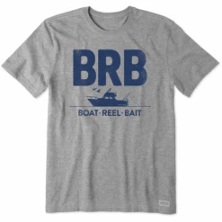 Men's BRB Boat Reel Bait Short SleeveTee