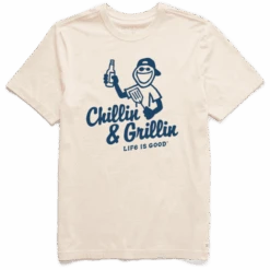 Men's Big Jake Chillin' And Grillin' Short Sleeve Tee