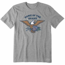 Men's Brave Eagle Short Sleeve Tee