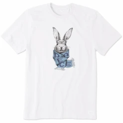 Men's Bunny Peace ScarfCrusher Tee