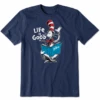 Men's Cat In The Hat Reading Short SleeveTee