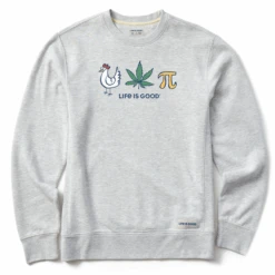 Men's Chicken Pot Pi Simply True Fleece Crew