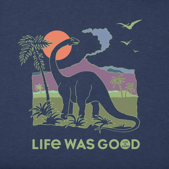Men's Clean Dinosaur Life Was GoodCrusher Tee - Image 2