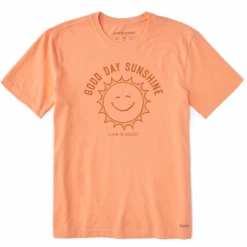 Men's Clean Good Day Sunshine Sun Short SleeveTee