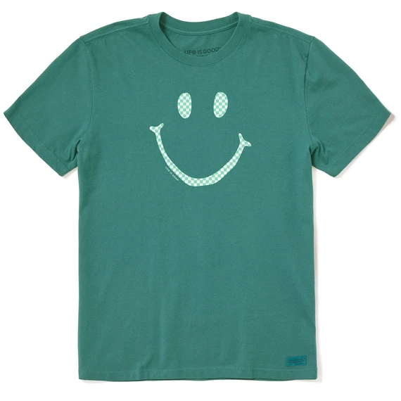 Men's Clean Smiley CheckerCrusher Tee