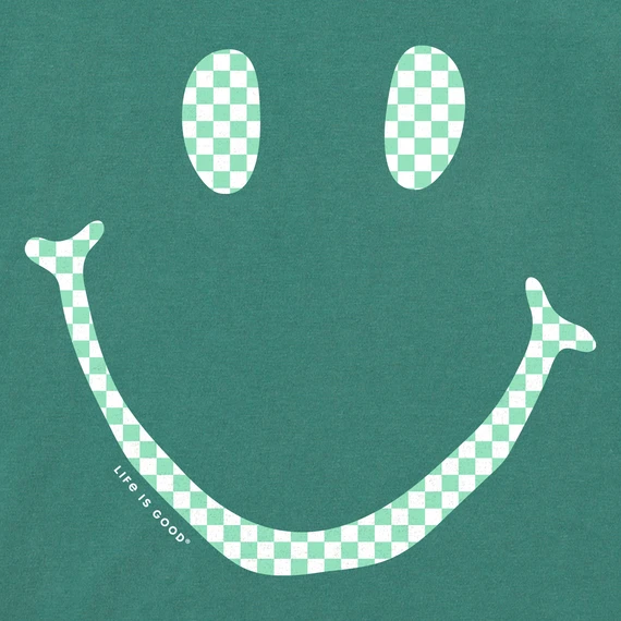 Men's Clean Smiley CheckerCrusher Tee - Image 2