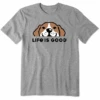 Men's Curious Beagle Short SleeveTee