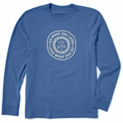 Men's DWYL Vintage Coin Long Sleeve Crusher Tee