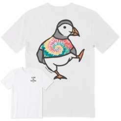Men's Dancing Puffin Short SleeveTee