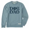 Men's Dog Dad Stack Simply True Fleece Crew