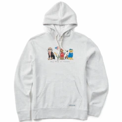 Men's Dog Days Of Summer Baseball Simply True Fleece Hoodie