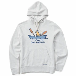 Men's Dog Paddle Simply True Fleece Hoodie