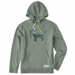 Men's Dogscape Simply True Fleece Hoodie