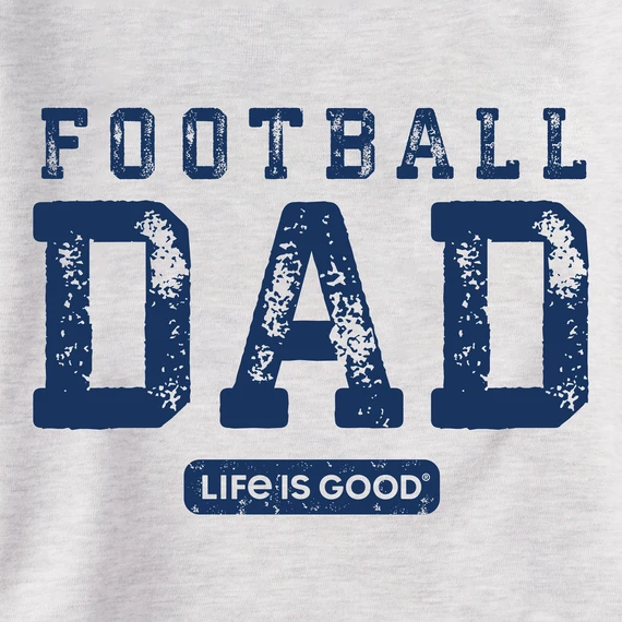 Men's Football Dad Simply True Fleece Hoodie - Image 2