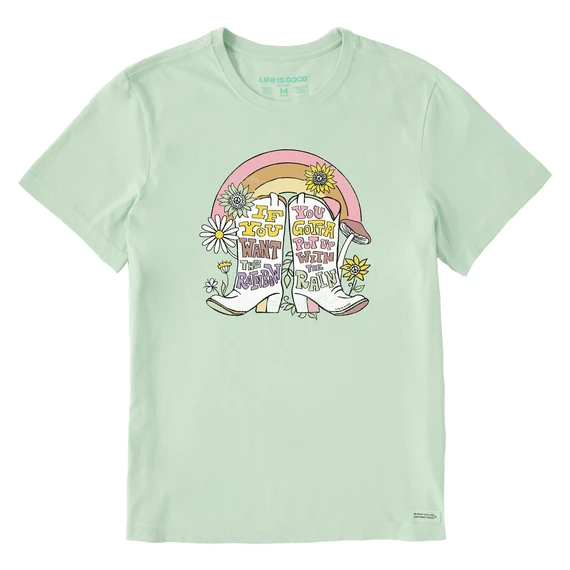 Men's Groovy Boots If You Want The RainbowCrusher Tee