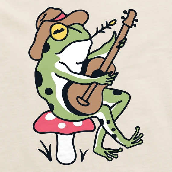 Men's Groovy Frog GuitarCrusher Tee - Image 2