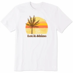 Men's Groovy Let It Shine Sun Short SleeveTee