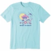 Men's Groovy Mushroom Music Is MagicCrusher Tee