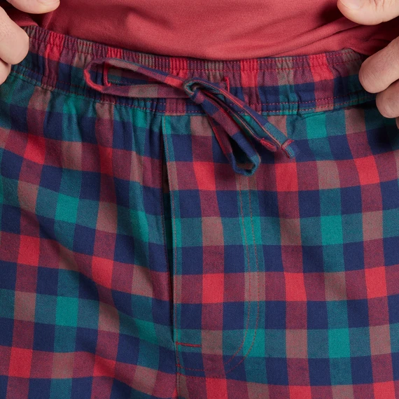 Men's Holiday Red Check Classic Sleep Pant - Image 4