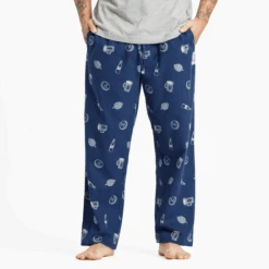 Men's IPA Beer Pattern Classic Sleep Pant