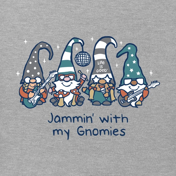 Men's Jammin' Gnome Family Short SleeveTee - Image 2
