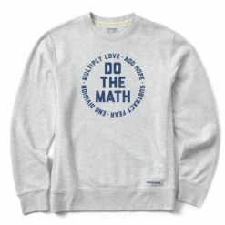Men's LIG Do The Math Simply True Fleece Crew