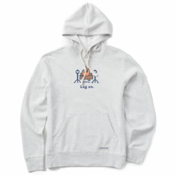 Men's Log On Simply True Fleece Hoodie