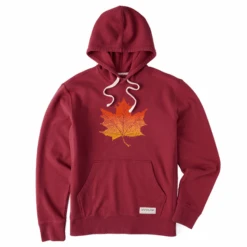 Men's Maple Scribble Simply True Fleece Hoodie