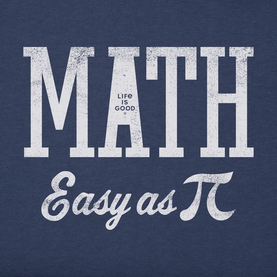 Men's Math Easy As Pi Crusher Tee - Image 2