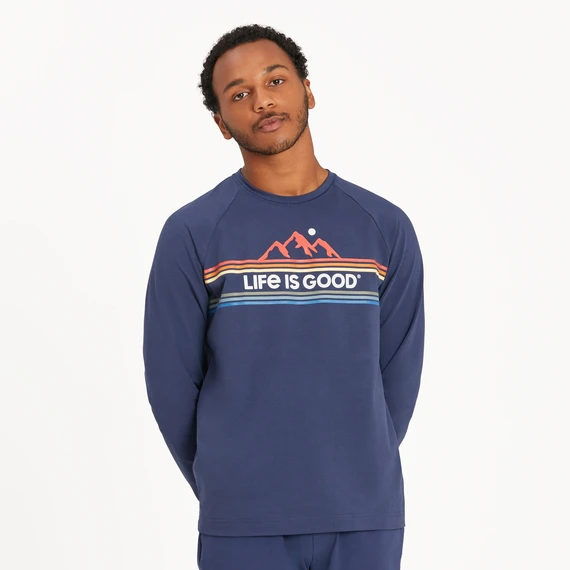 Men's Mountainscape Retro Crusher-FLEX Crew