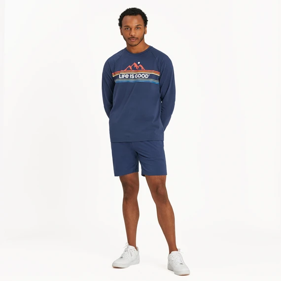 Men's Mountainscape Retro Crusher-FLEX Crew - Image 5