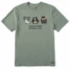 Men's Naive Yellowstone Friends Short SleeveTee