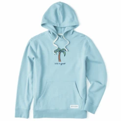 Men's Palm Tree Simply True Fleece Hoodie