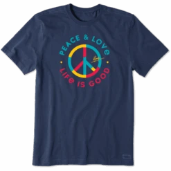 Men's Peace & Love Crusher Tee