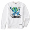 Men's Peace On Earth Globe Walker Simply True Fleece Crew