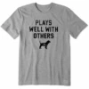 Men's Plays Well Beagle Short Sleeve Tee