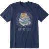 Men's Reading Is Lit Short SleeveTee
