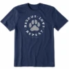 Men's Rescue Love Repeat PawCrusher Tee