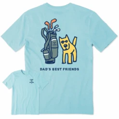 Men's Rocket Golf Dads Best Friends Short SleeveTee