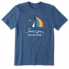 Men's Rocket Pride Sailboat Crusher Tee