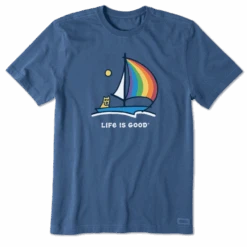 Men's Rocket Pride Sailboat Crusher Tee
