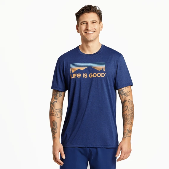 Men's Scenic Mountain Vista Active Tee
