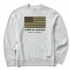 Men's Thank A Veteran Simply True Fleece Crew
