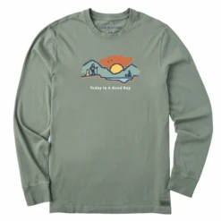 Men's Today Is A Good Day Hike Vista Long Sleeve Crusher-LITE Tee