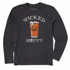 Men's Wicked Hoppy Long Sleeve Crusher Tee