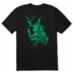 Men's Wizard Of Oz Life Is Wicked Good Witch Short SleeveTee